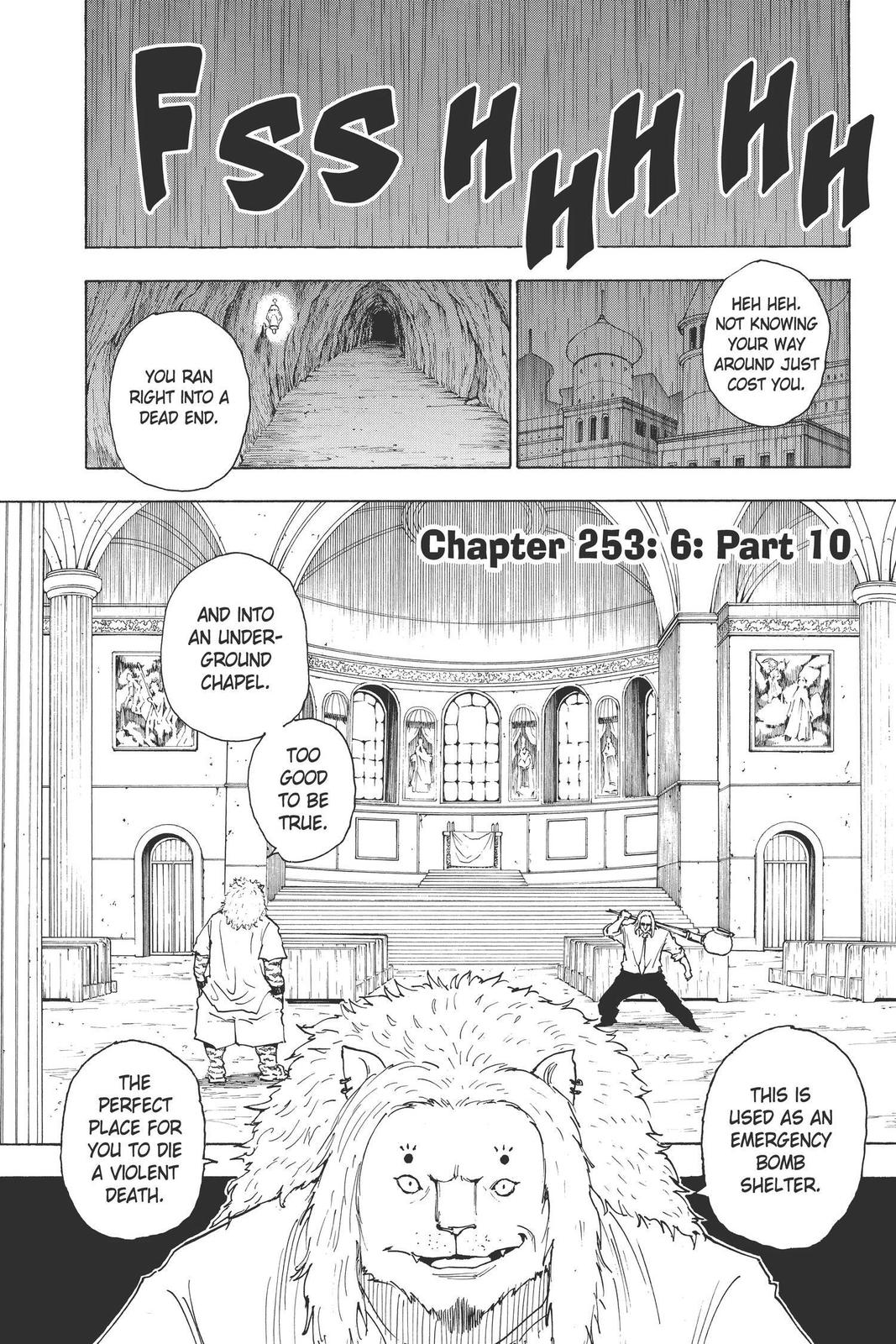 Hunter x Hunter Chapter 253 — page 1