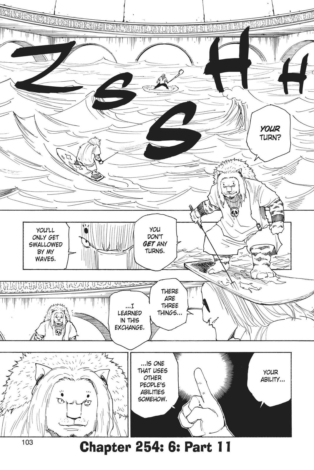 Hunter x Hunter Chapter 254 — page 1