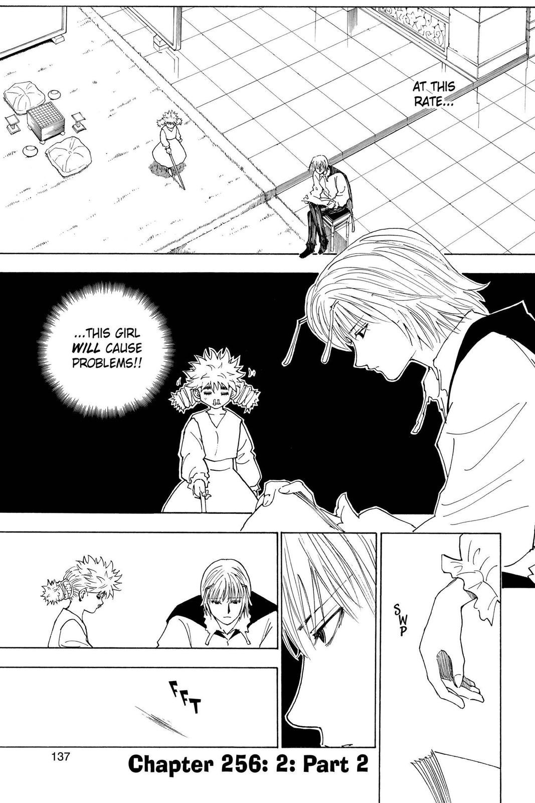 Hunter x Hunter Chapter 256 — page 1