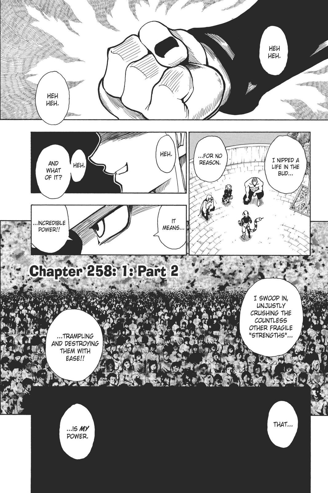 Hunter x Hunter Chapter 258 — page 1