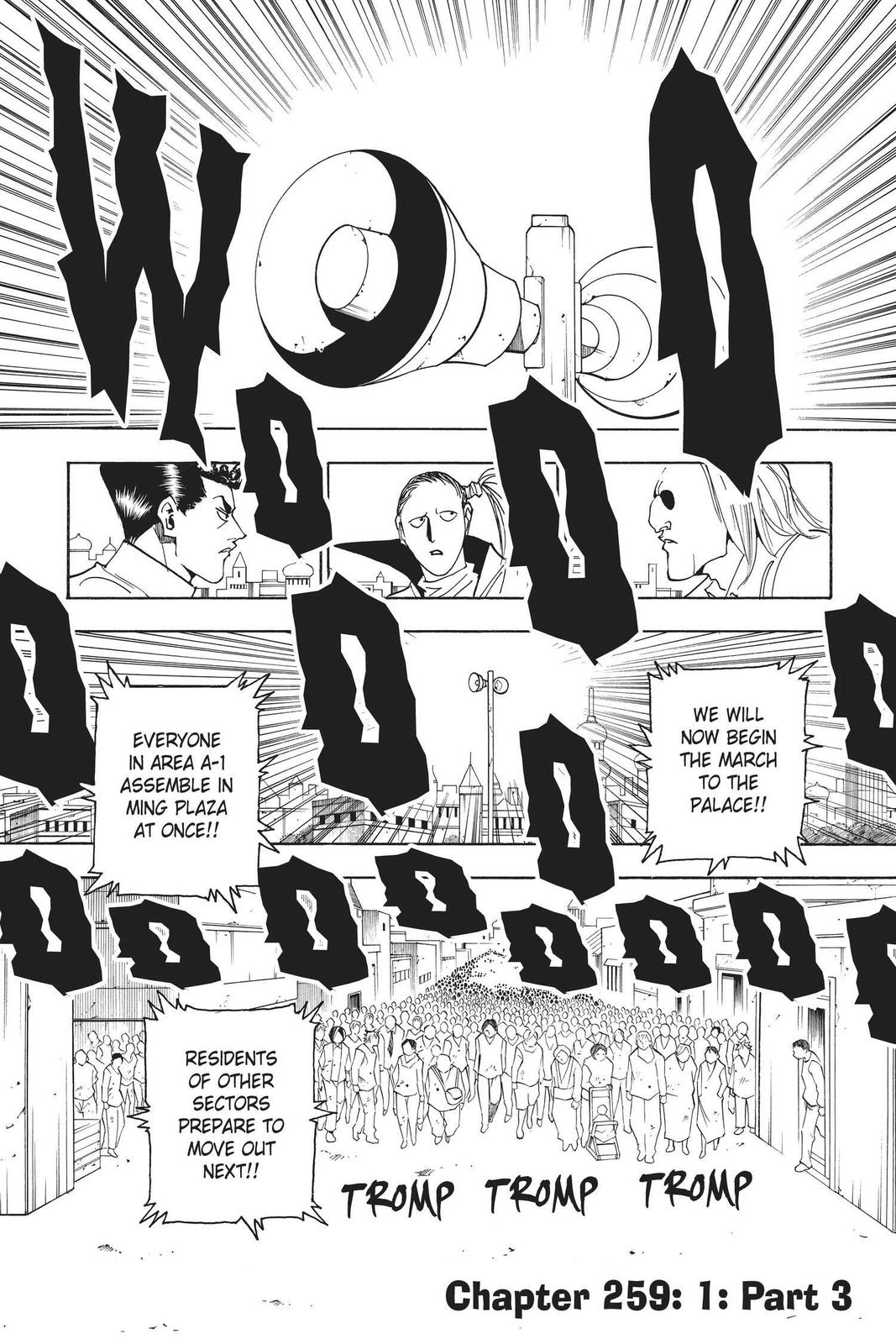 Hunter x Hunter Chapter 259 — page 1