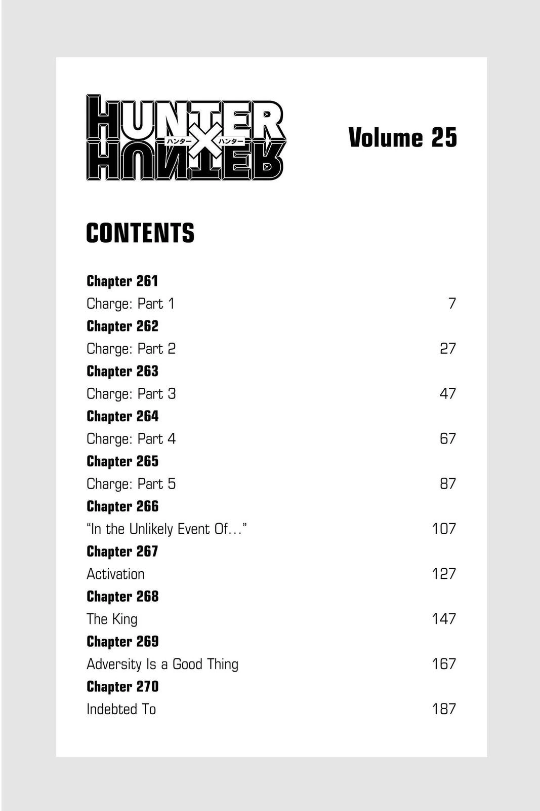 Hunter x Hunter Chapter 261 — page 6
