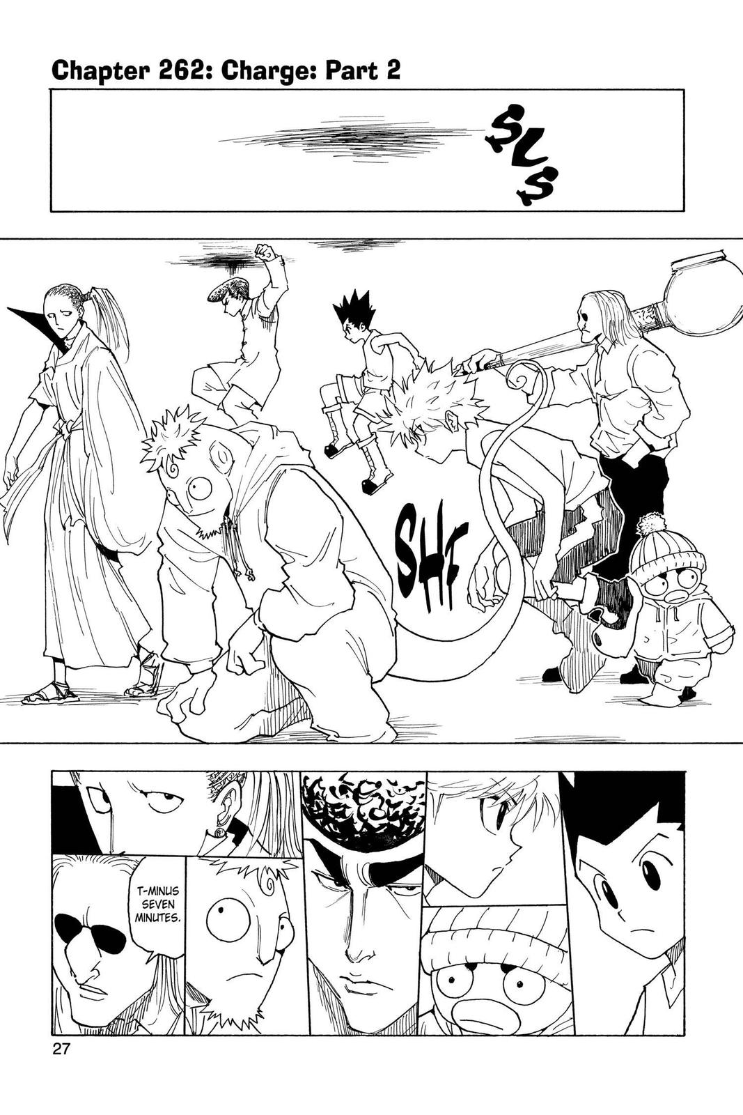 Hunter x Hunter Chapter 262 — page 1