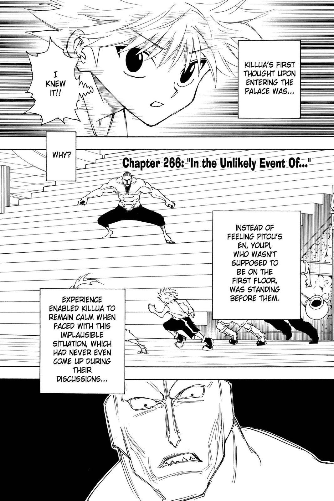 Hunter x Hunter Chapter 266 — page 1