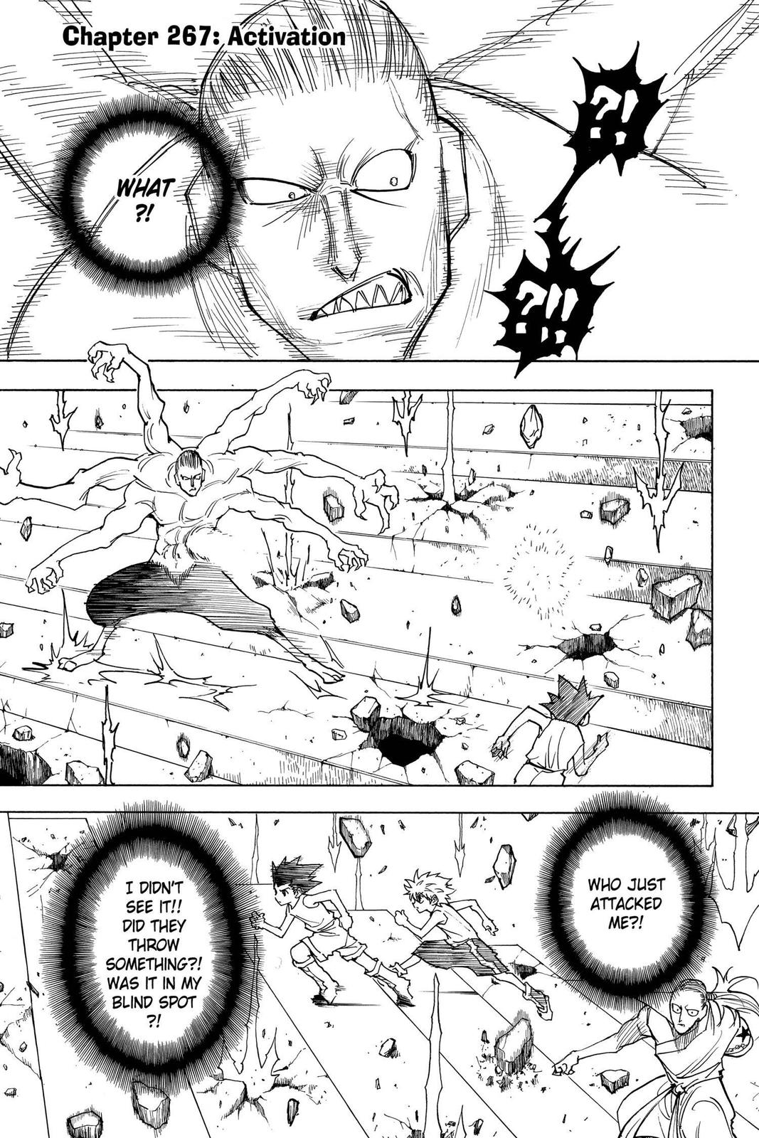 Hunter x Hunter Chapter 267 — page 1