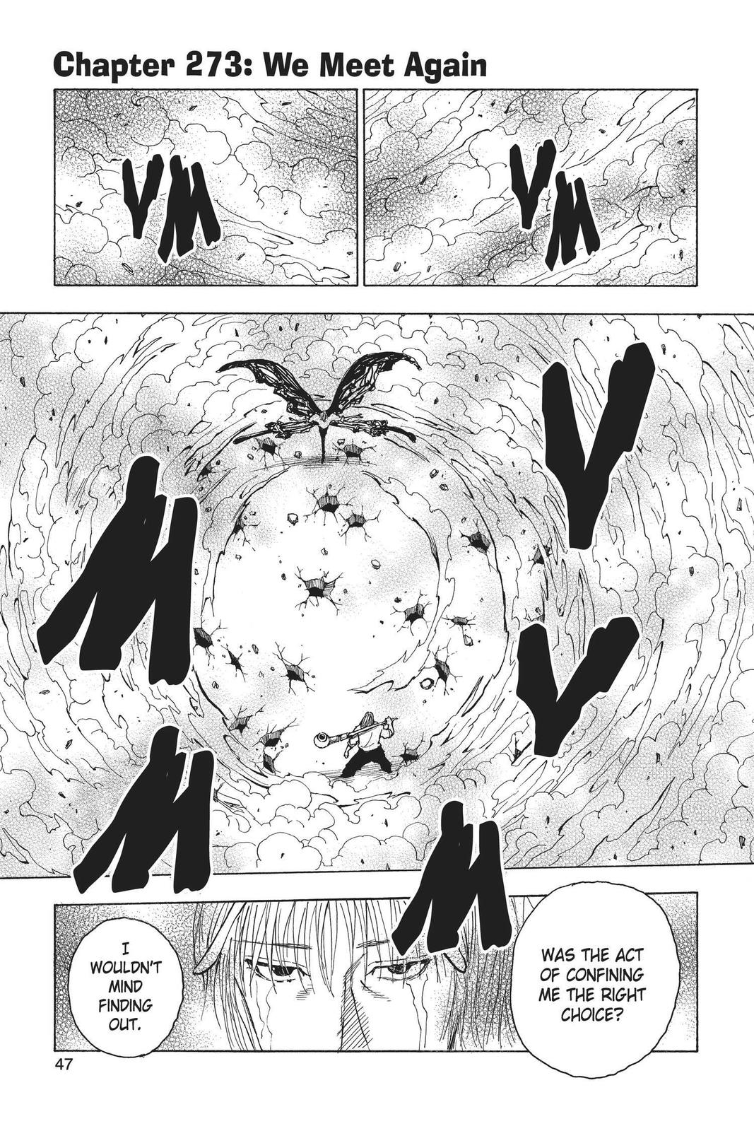 Hunter x Hunter Chapter 273 — page 1