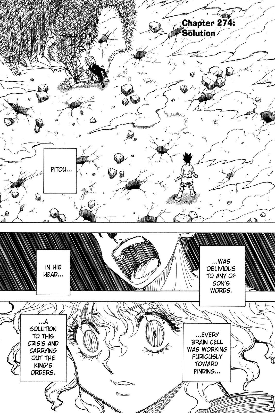 Hunter x Hunter Chapter 274 — page 1