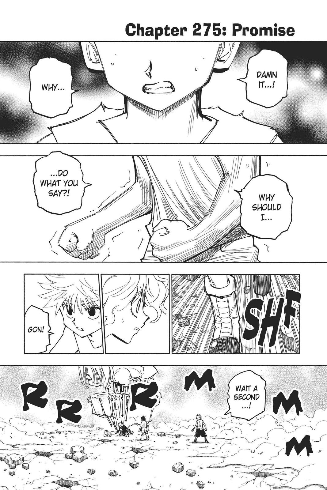Hunter x Hunter Chapter 275 — page 1