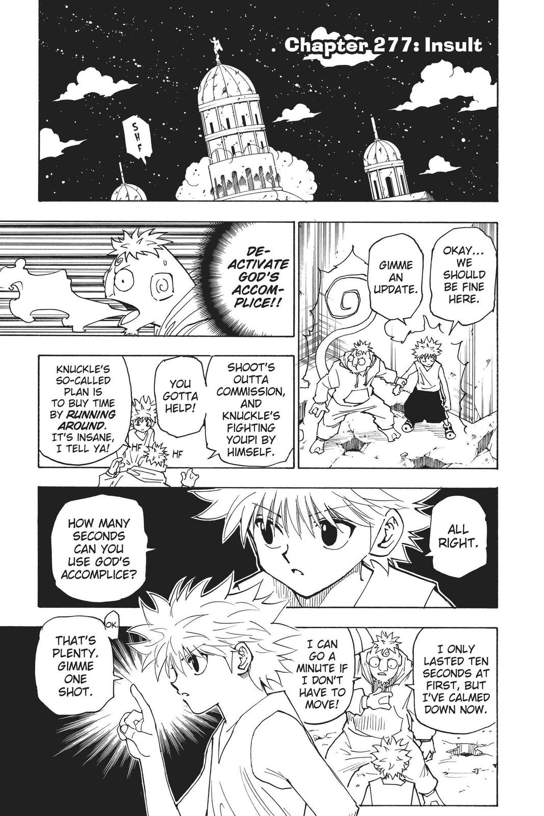 Hunter x Hunter Chapter 277 — page 1