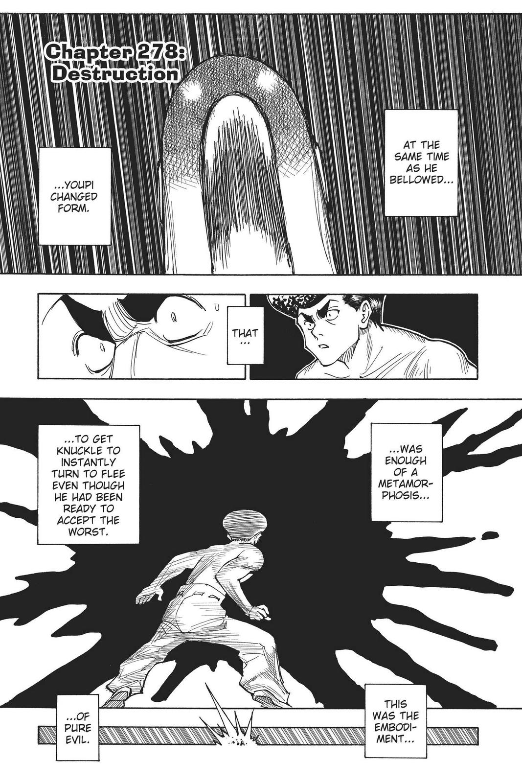 Hunter x Hunter Chapter 278 — page 1