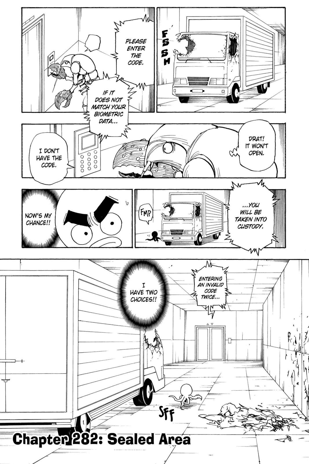 Hunter x Hunter Chapter 282 — page 1