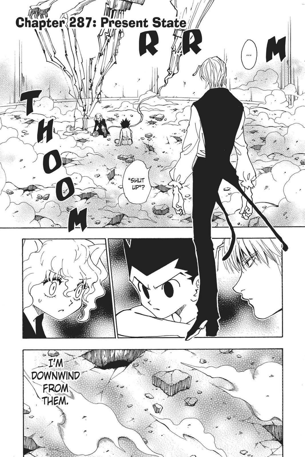 Hunter x Hunter Chapter 287 — page 1