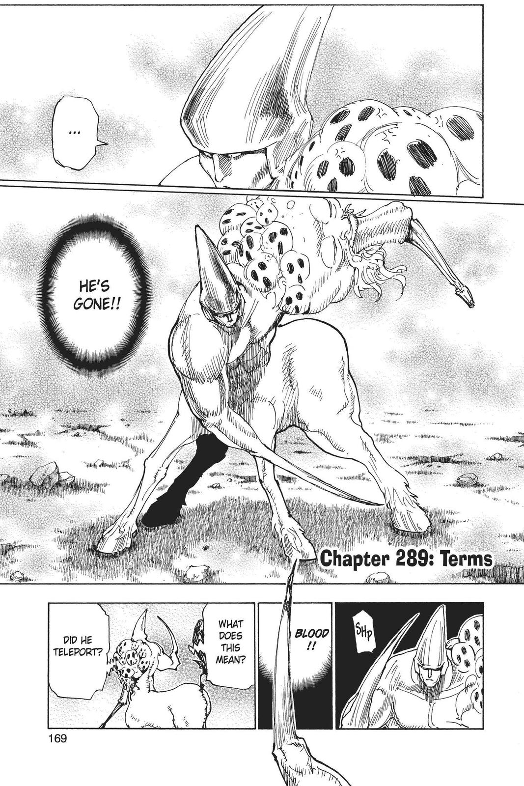 Hunter x Hunter Chapter 289 — page 1