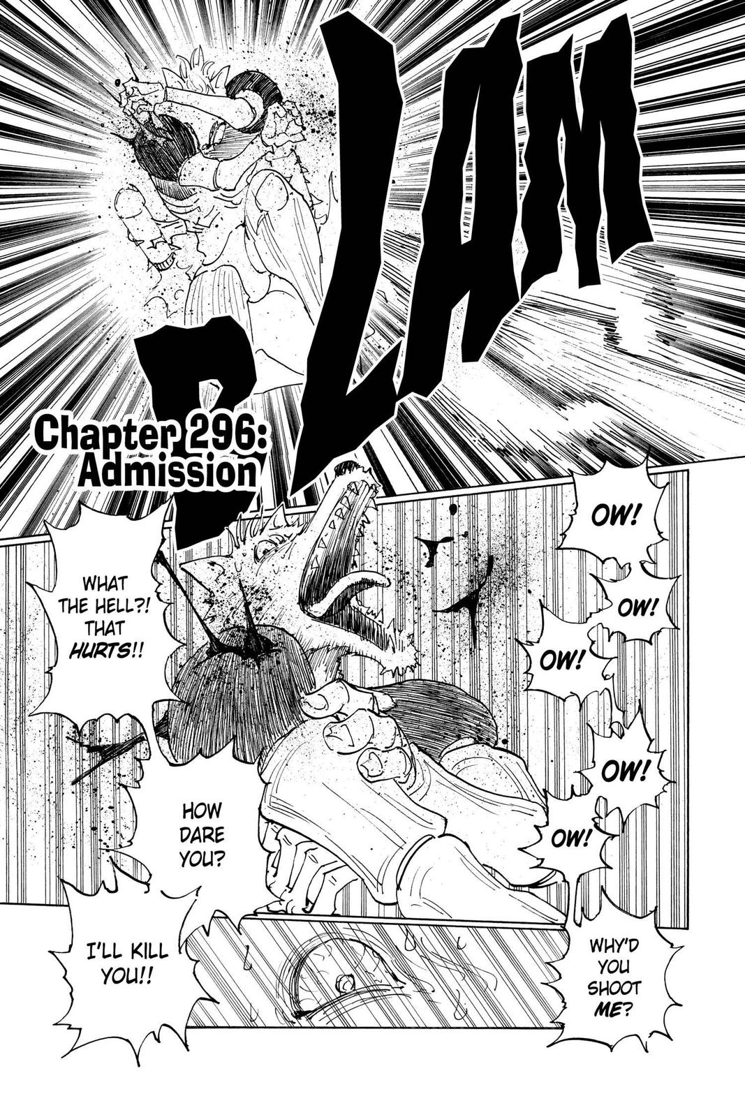 Hunter x Hunter Chapter 296 — page 1