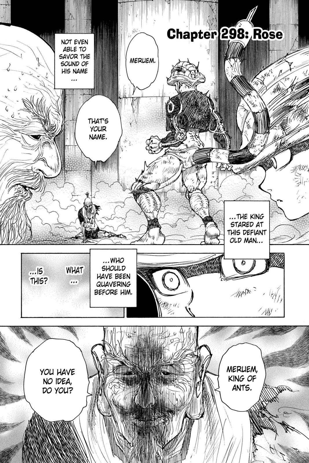 Hunter x Hunter Chapter 298 — page 1