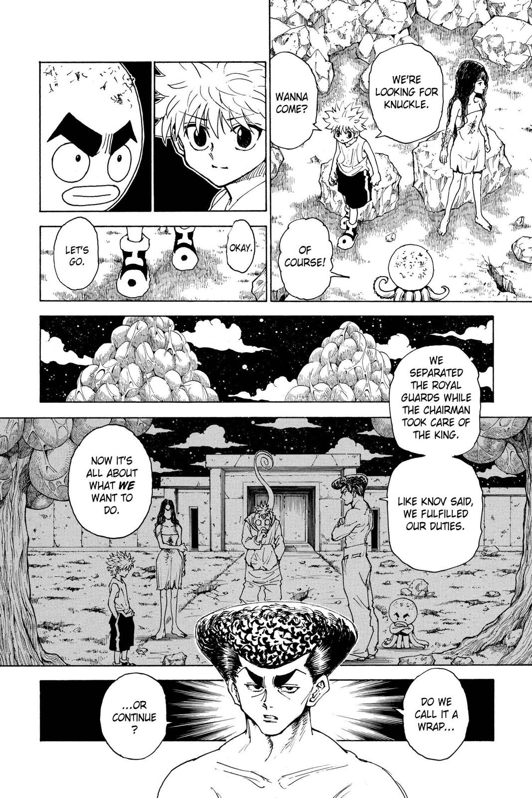 Hunter x Hunter Chapter 300 — page 6