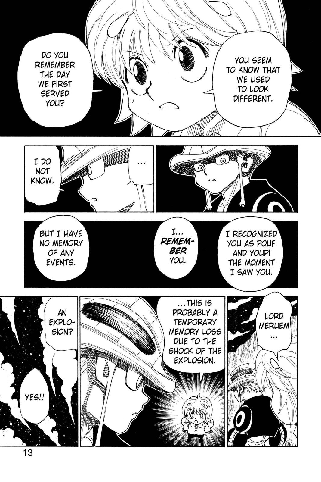 Hunter x Hunter Chapter 301 — page 13