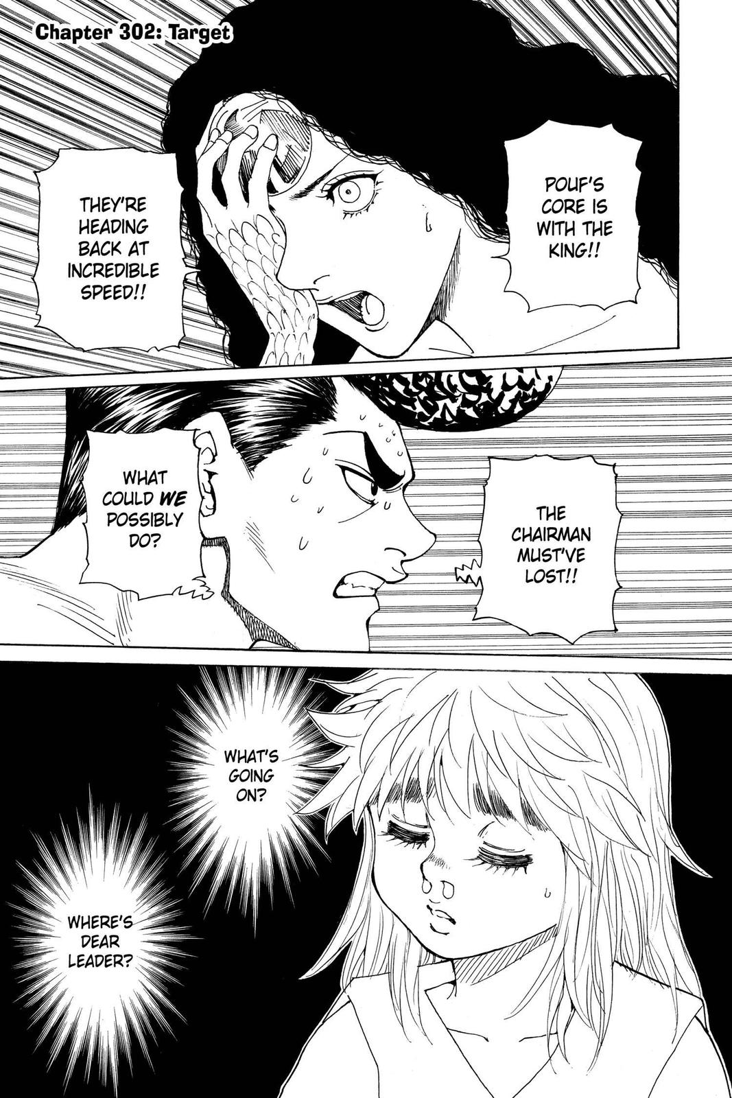 Hunter x Hunter Chapter 302 — page 1