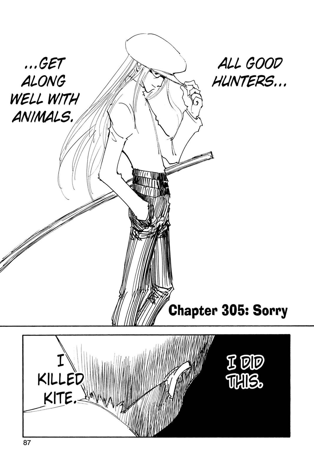 Hunter x Hunter Chapter 305 — page 1