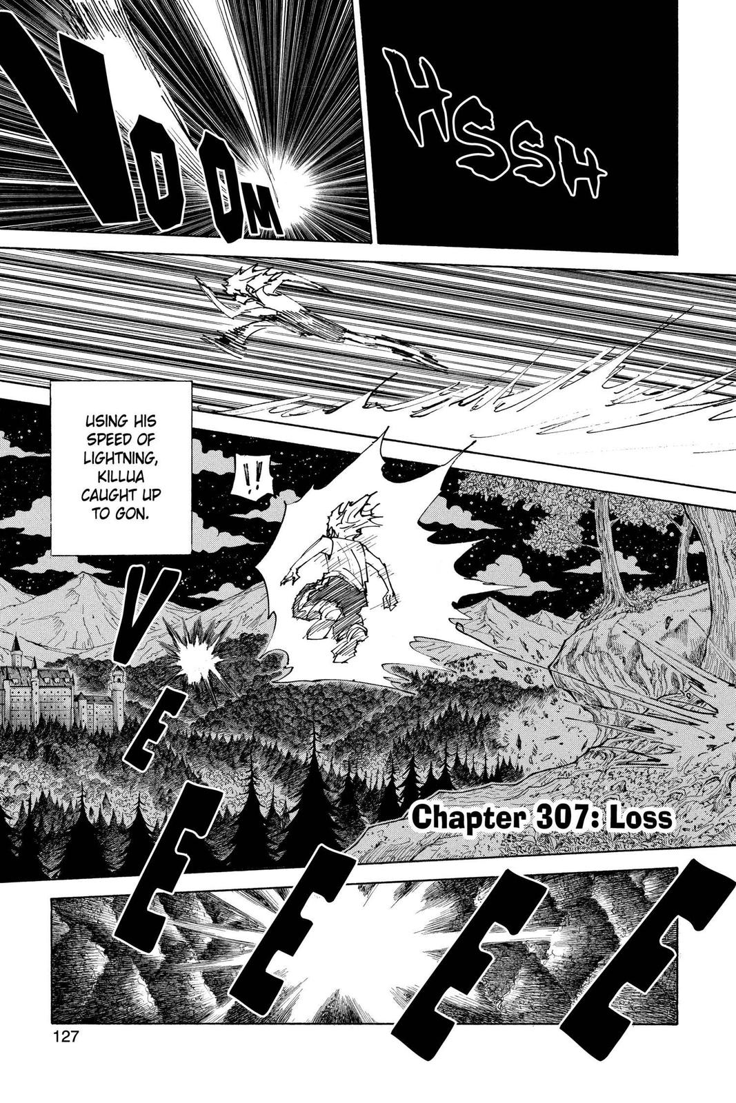 Hunter x Hunter Chapter 307 — page 1