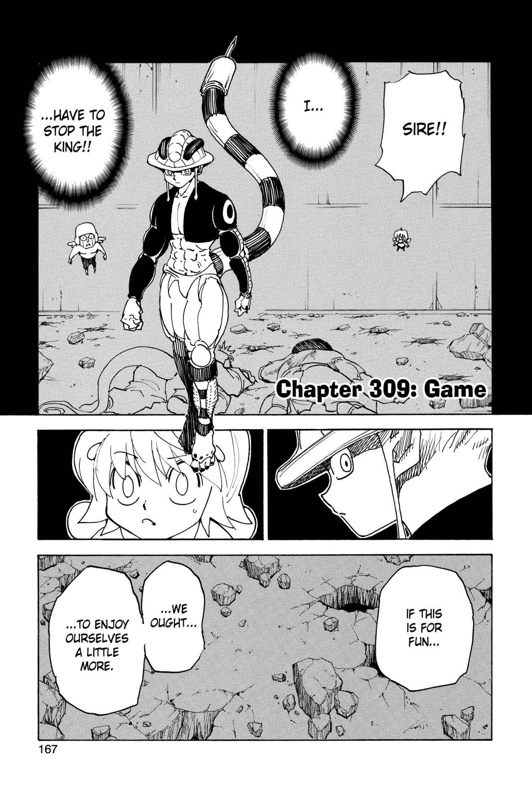 Hunter x Hunter Chapter 309 — page 1