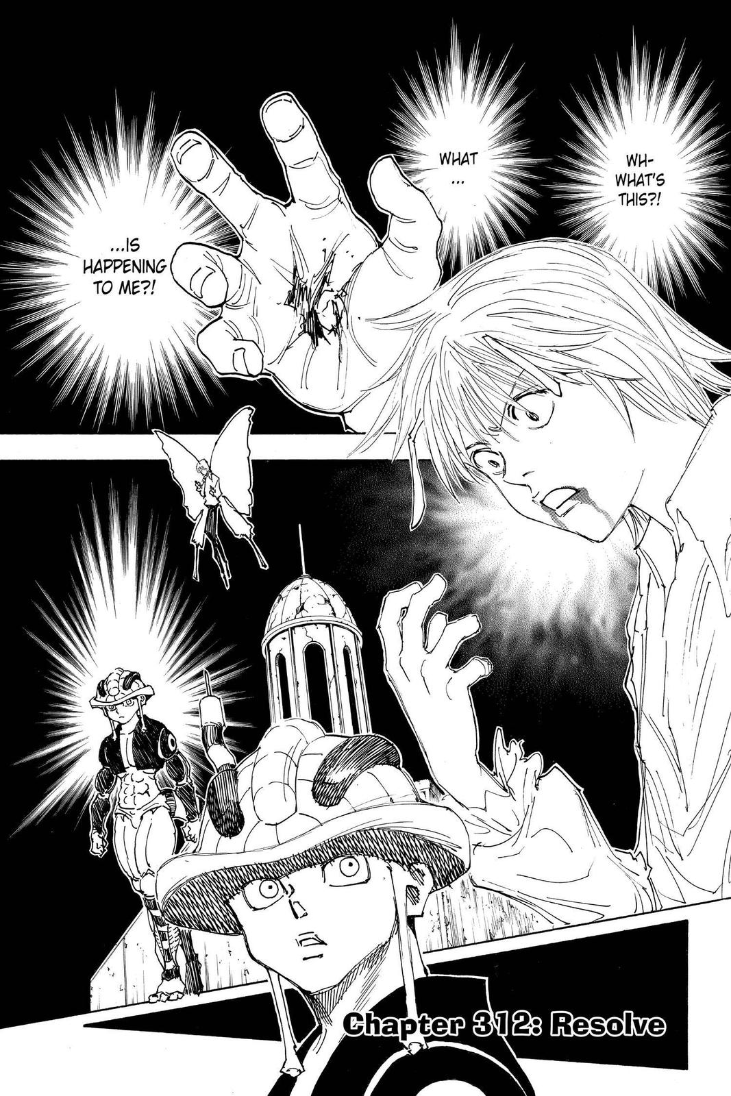 Hunter x Hunter Chapter 312 — page 1
