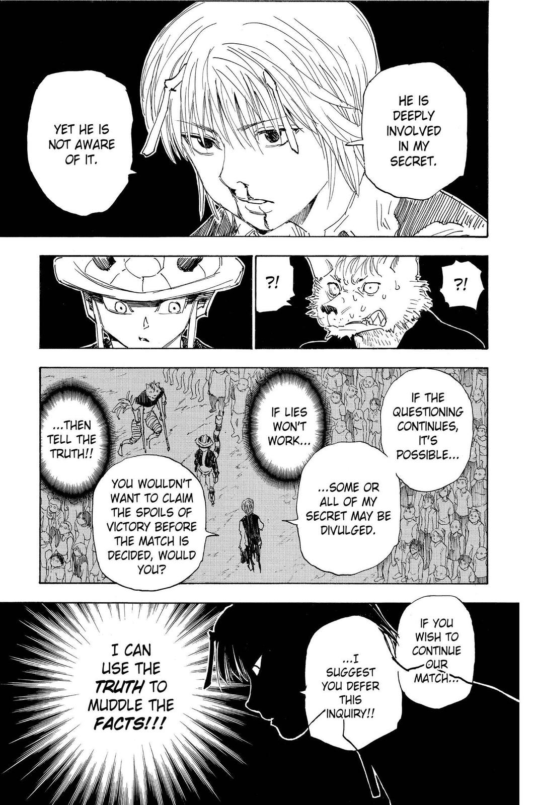Hunter x Hunter Chapter 312 — page 12