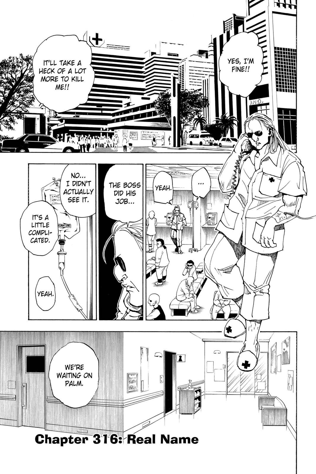 Hunter x Hunter Chapter 316 — page 1