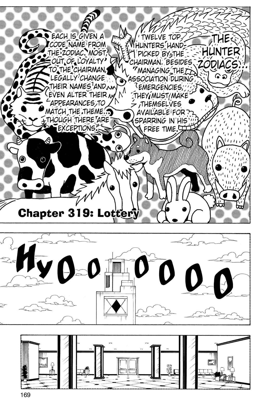 Hunter x Hunter Chapter 319 — page 1