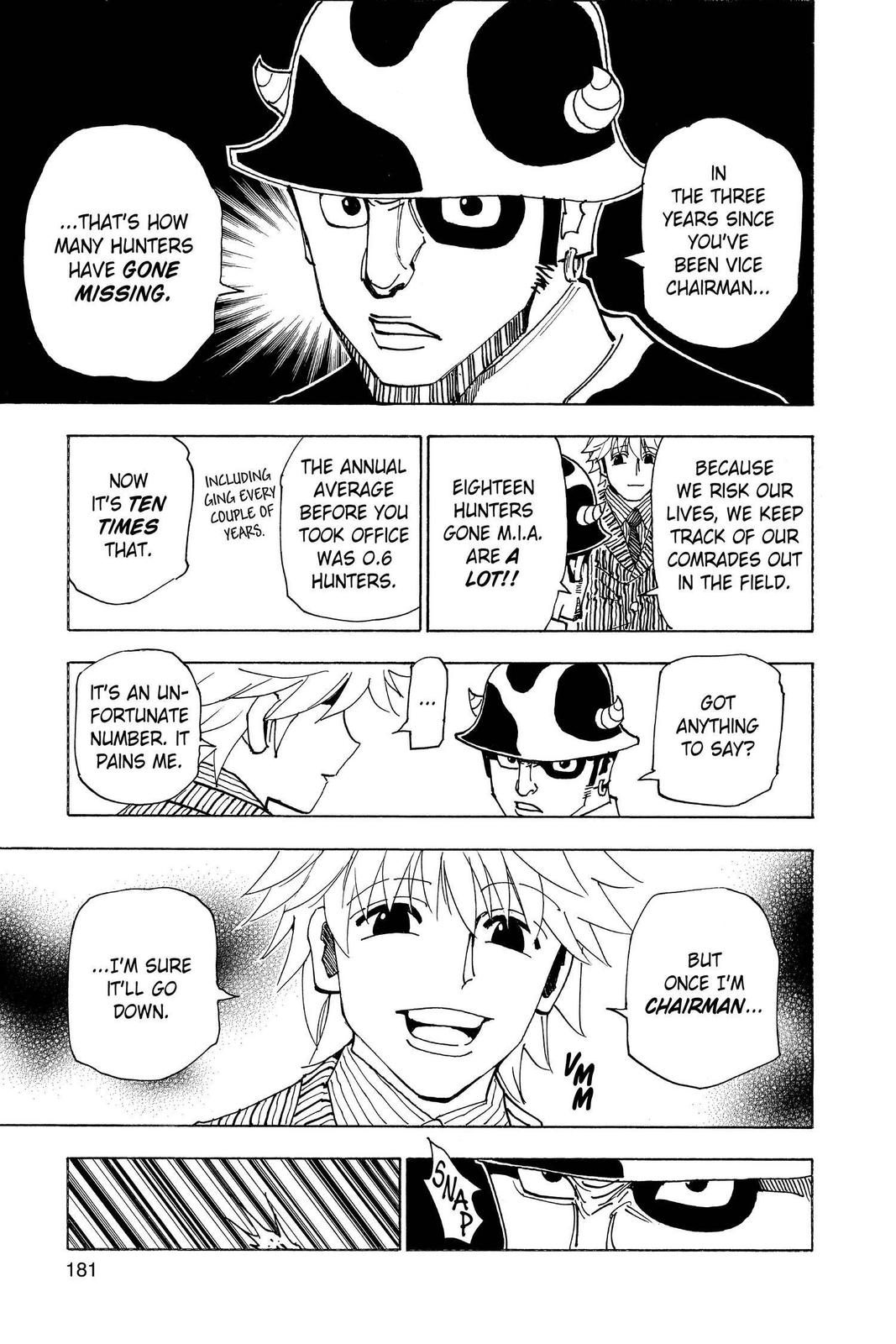 Hunter x Hunter Chapter 319 — page 11