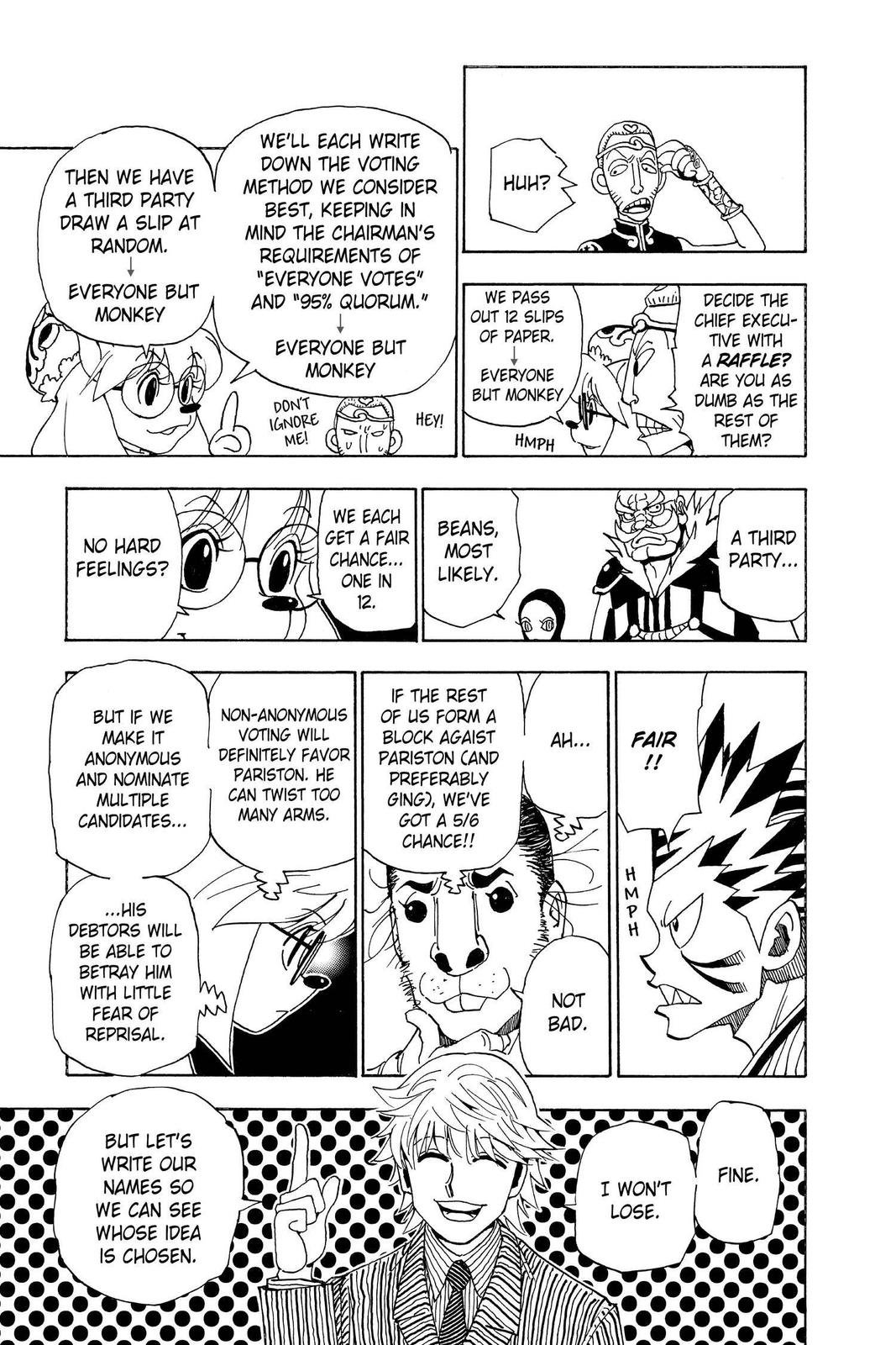 Hunter x Hunter Chapter 319 — page 15