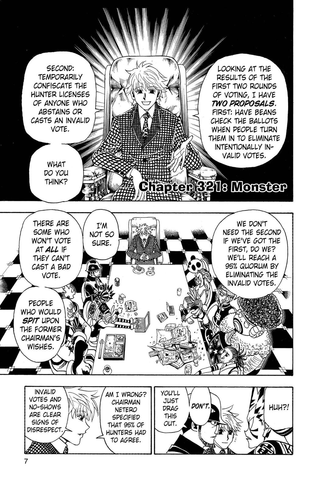 Hunter x Hunter Chapter 321 — page 7
