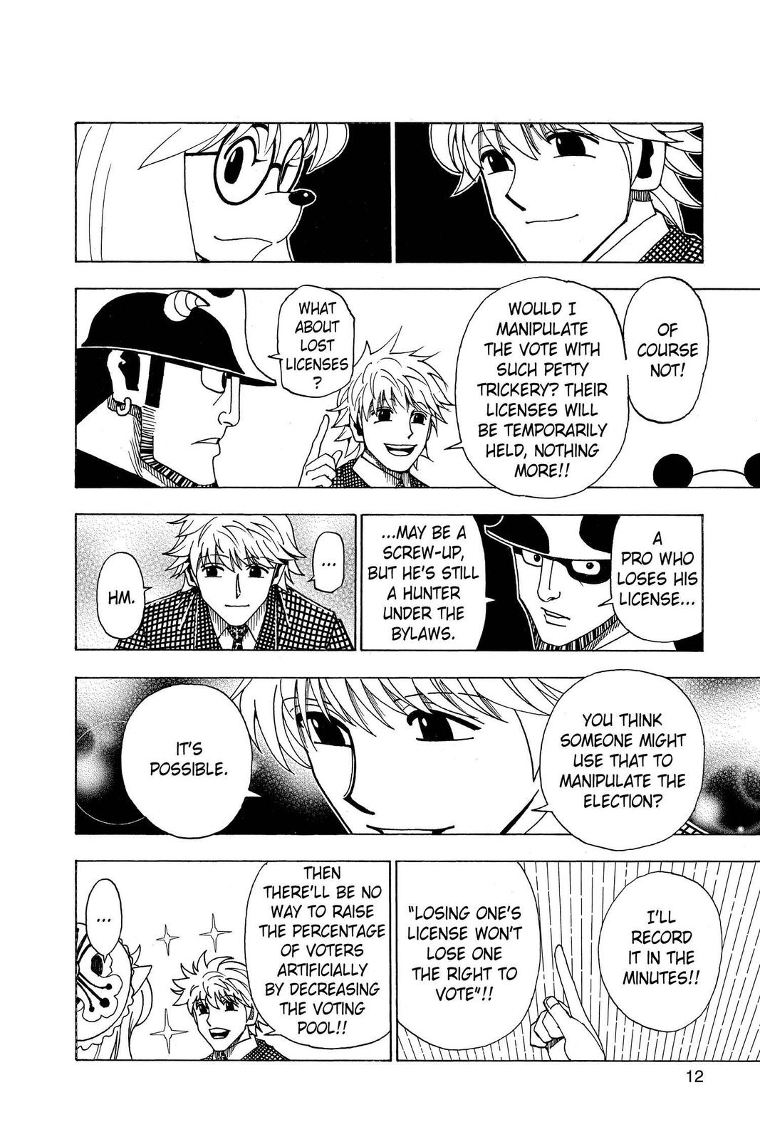 Hunter x Hunter Chapter 321 — page 11