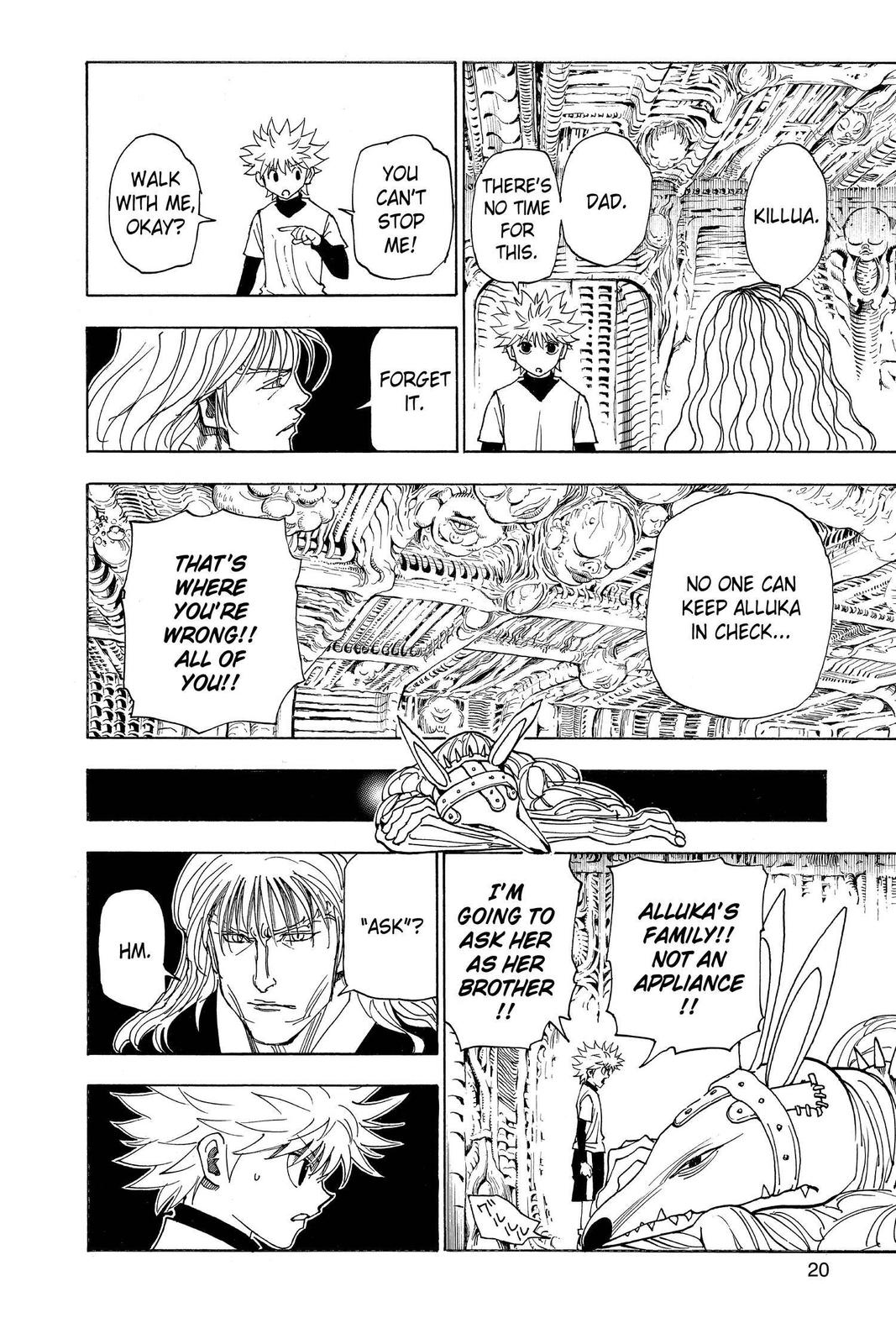 Hunter x Hunter Chapter 321 — page 19