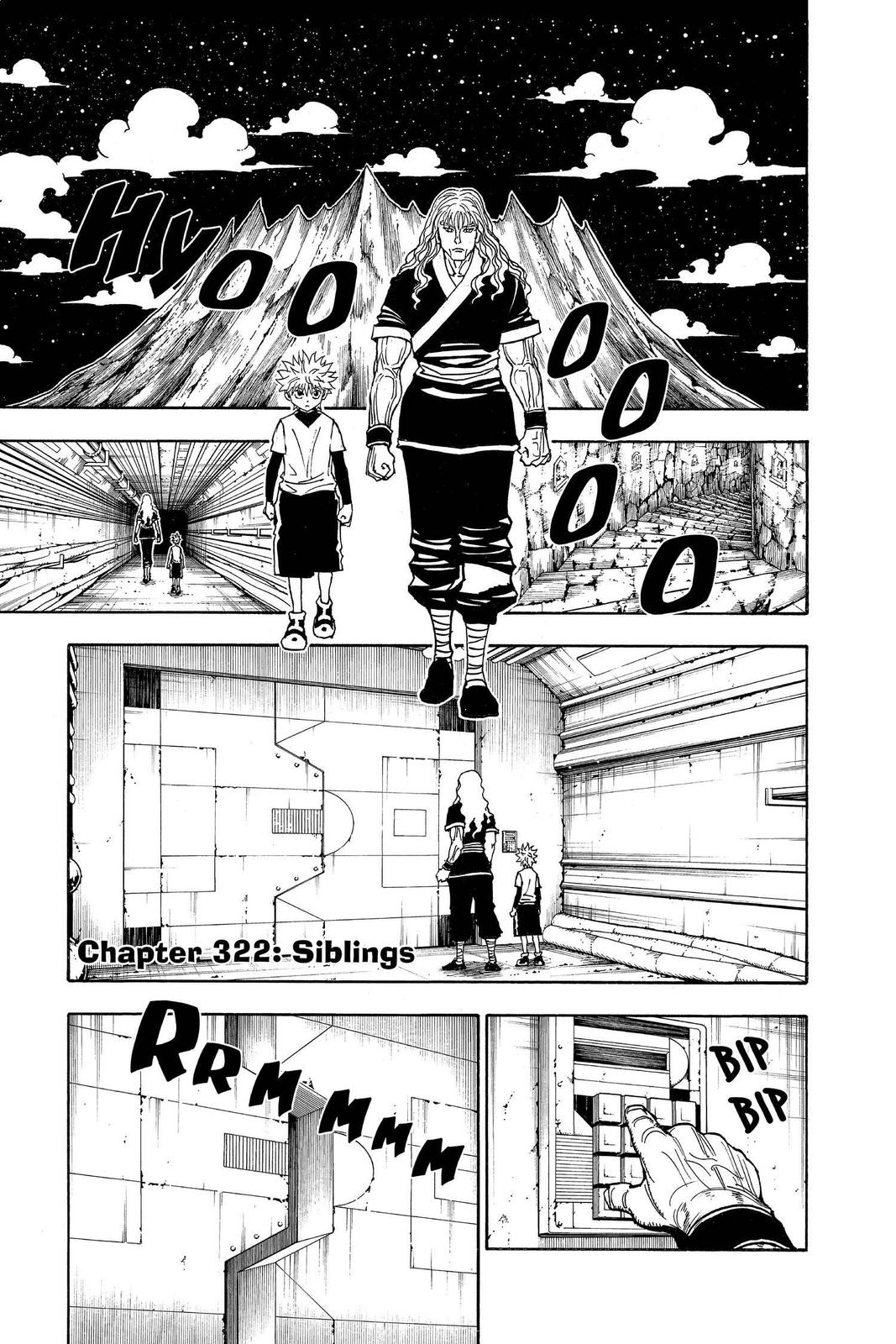Hunter x Hunter Chapter 322 — page 1