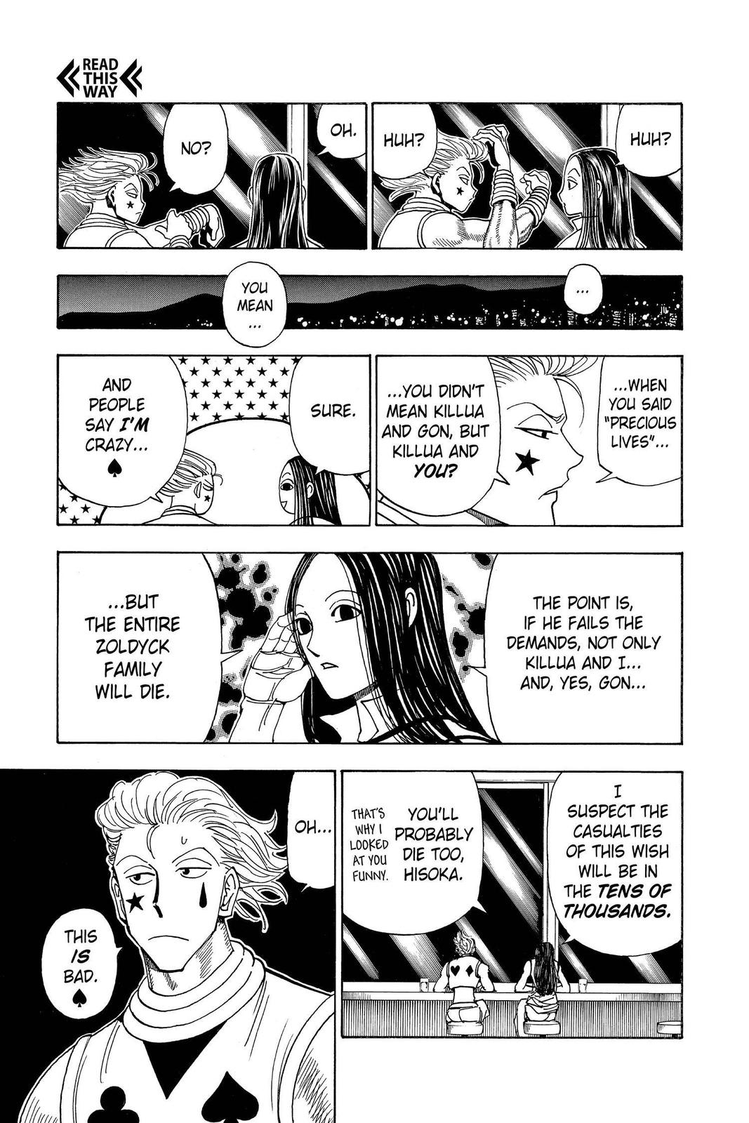 Hunter x Hunter Chapter 323 — page 11
