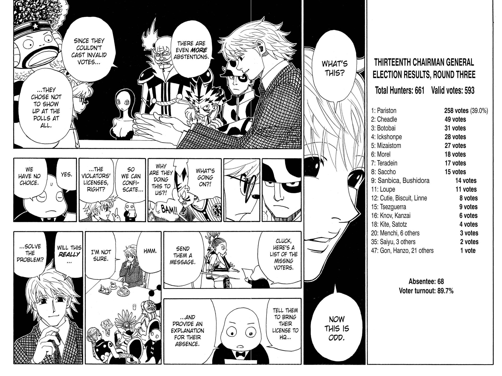 Hunter x Hunter Chapter 323 — page 14