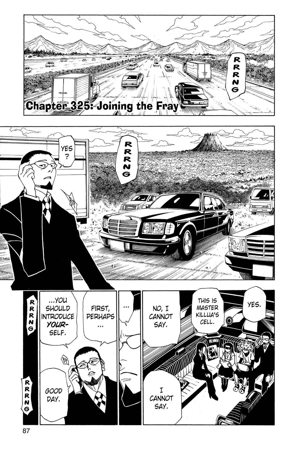 Hunter x Hunter Chapter 325 — page 1