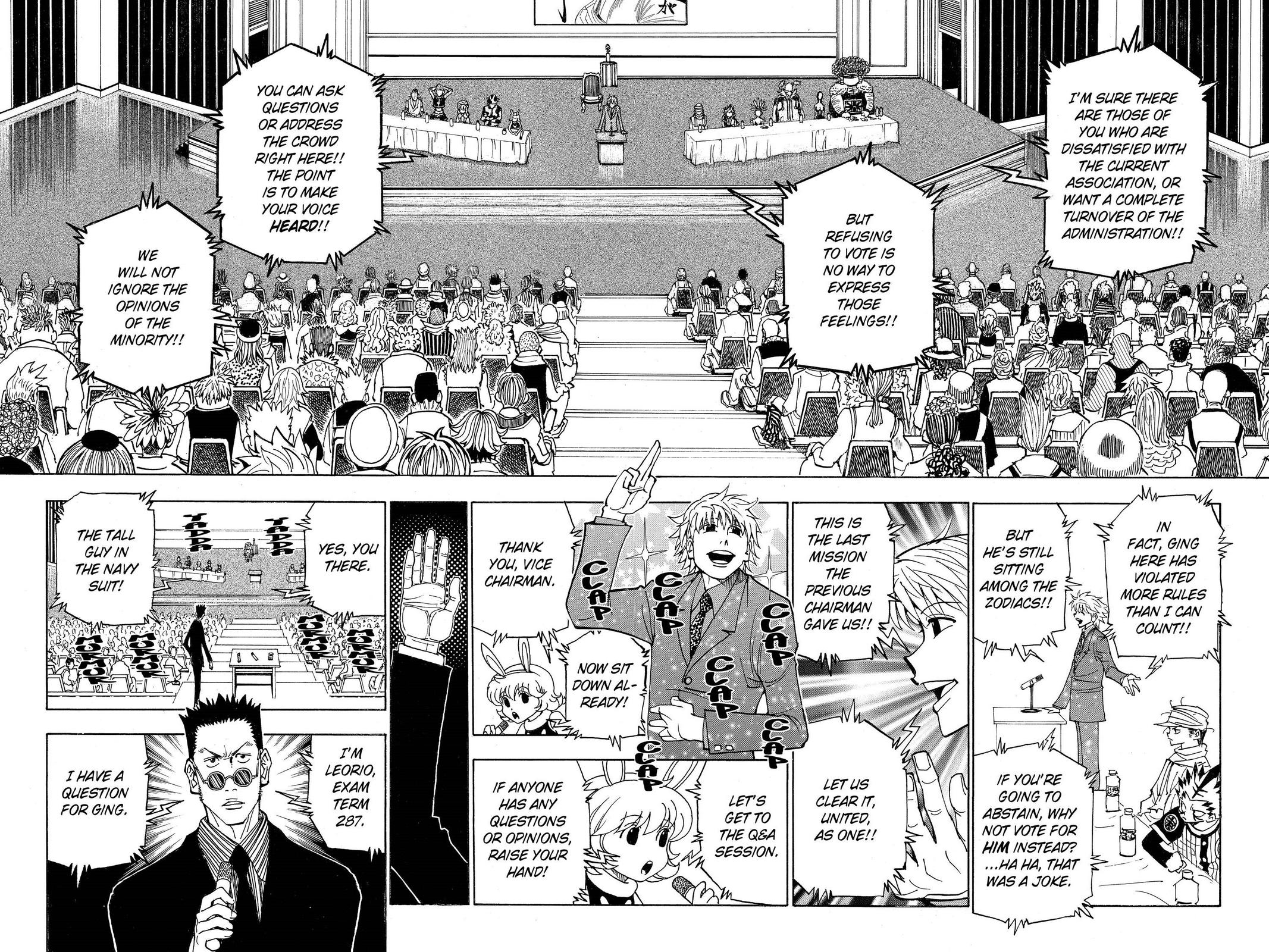 Hunter x Hunter Chapter 325 — page 12