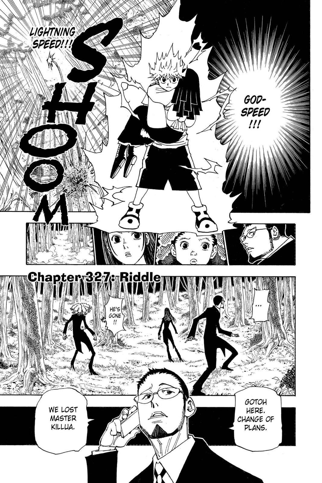 Hunter x Hunter Chapter 327 — page 1