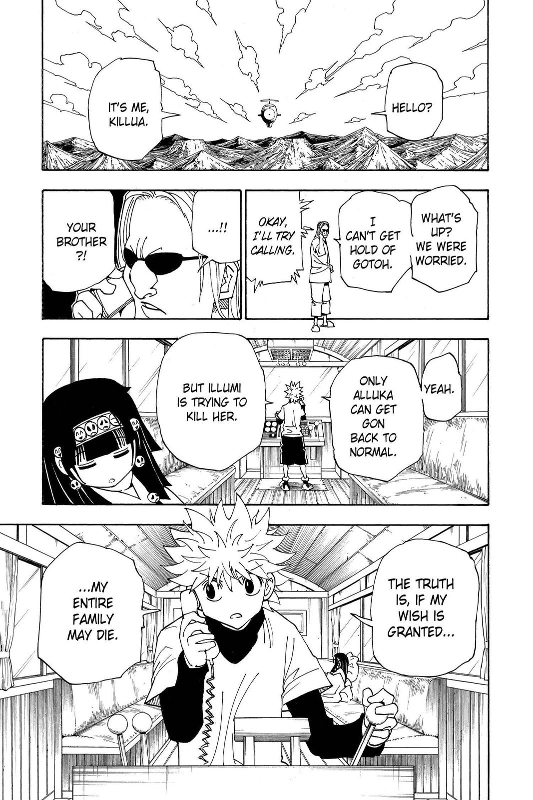 Hunter x Hunter Chapter 328 — page 11