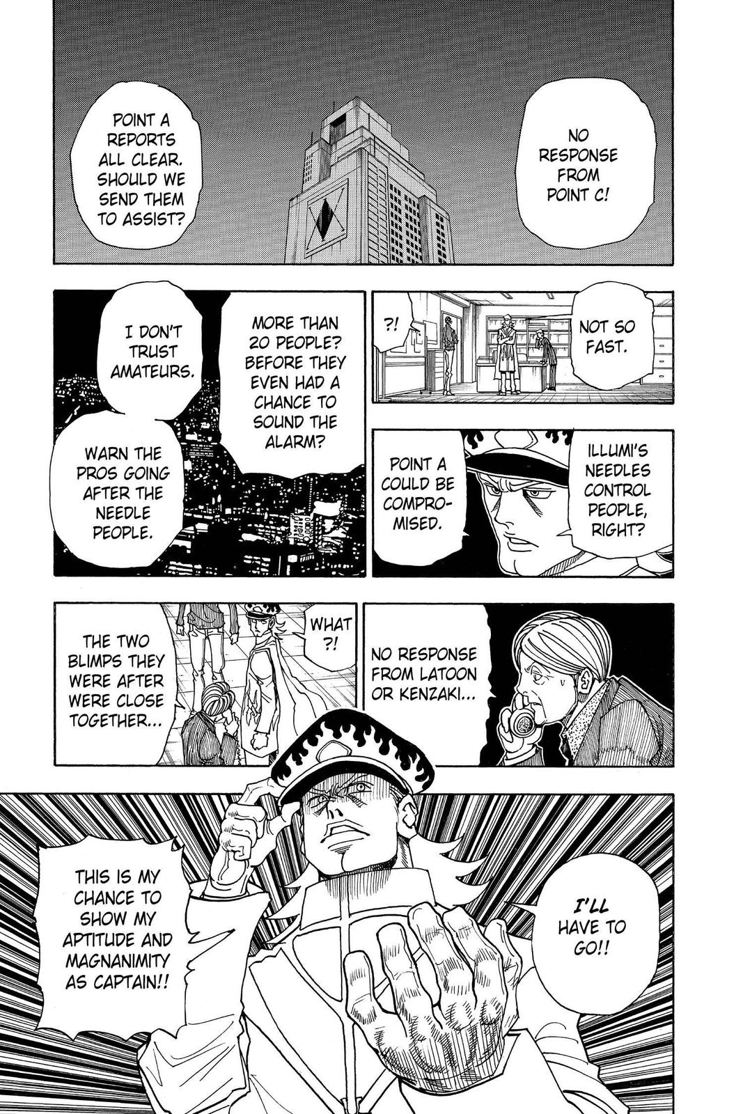 Hunter x Hunter Chapter 329 — page 11