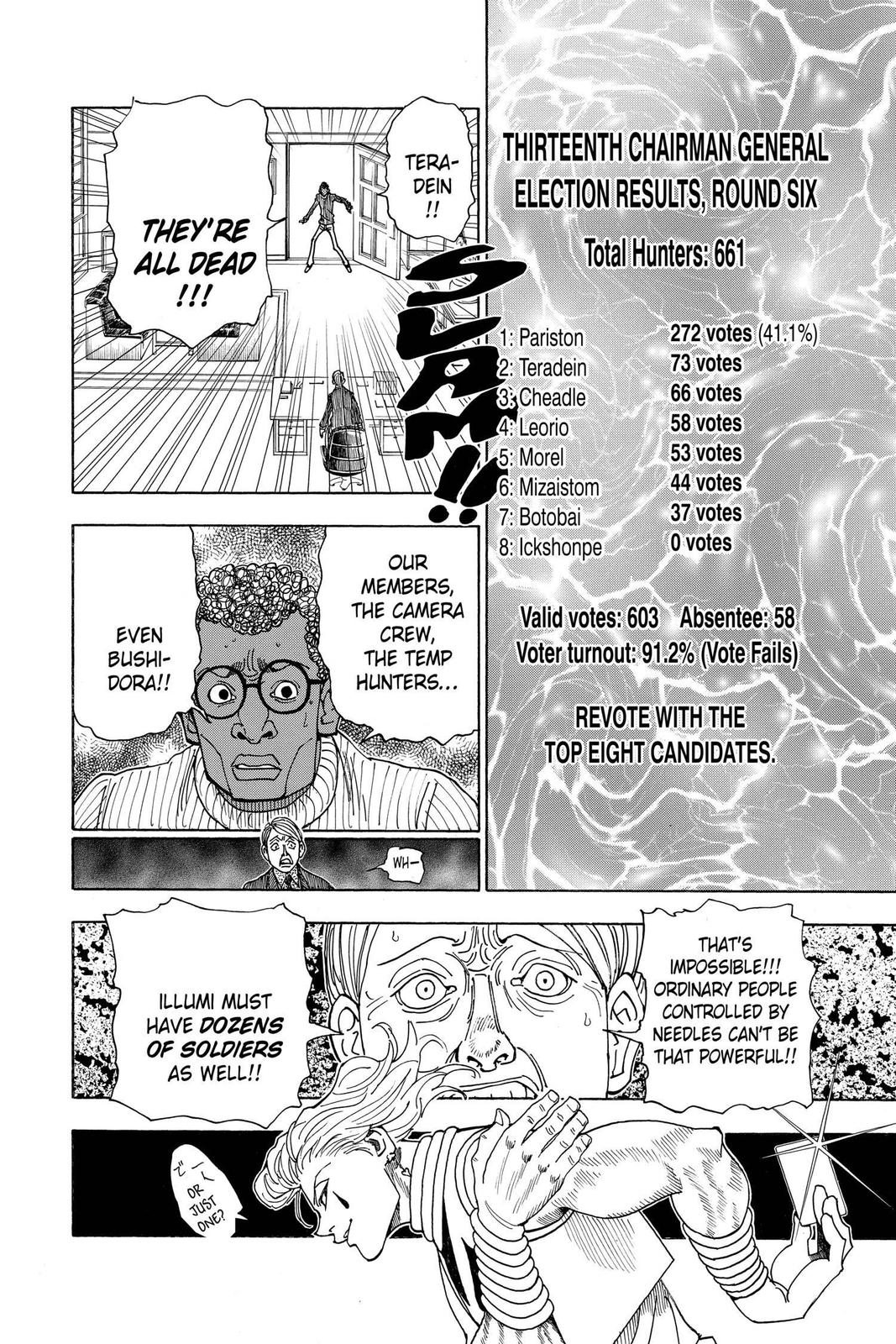 Hunter x Hunter Chapter 329 — page 16