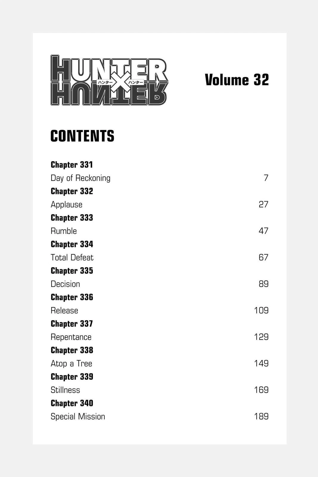 Hunter x Hunter Chapter 331 — page 6