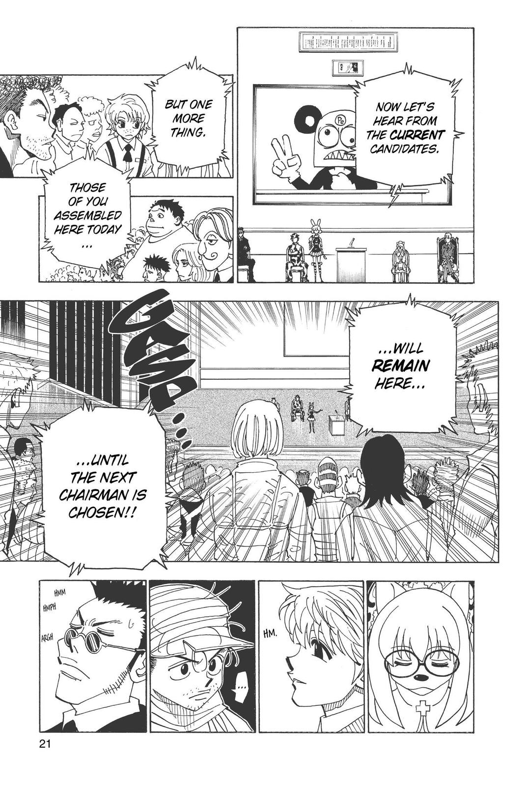 Hunter x Hunter Chapter 331 — page 19