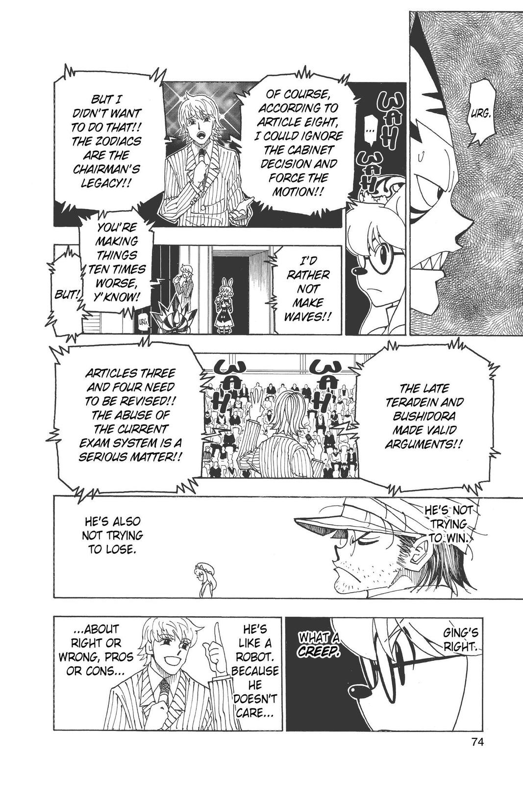 Hunter x Hunter Chapter 334 — page 8