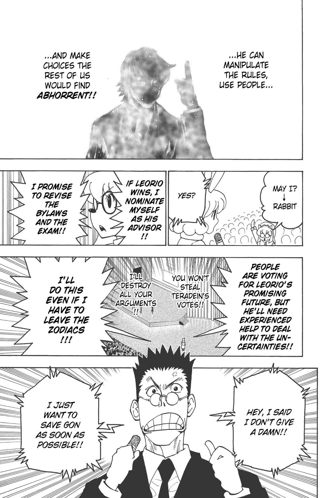 Hunter x Hunter Chapter 334 — page 9