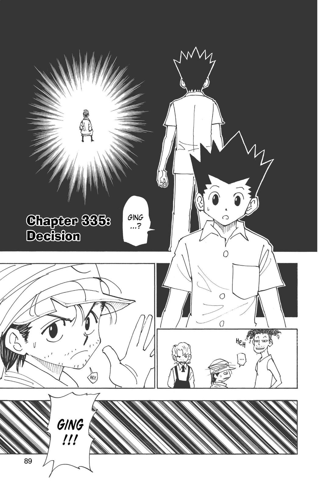 Hunter x Hunter Chapter 335 — page 1
