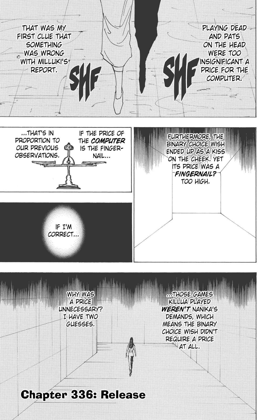 Hunter x Hunter Chapter 336 — page 1