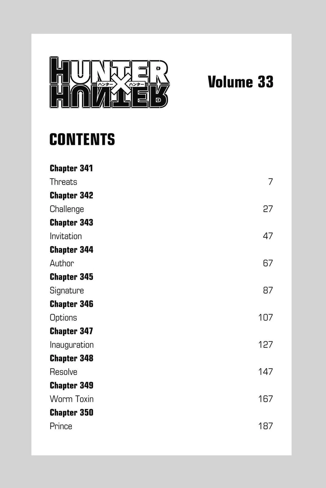 Hunter x Hunter Chapter 341 — page 6